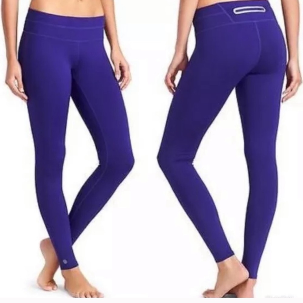 Athleta Sonar Sapphire Blue Leggings